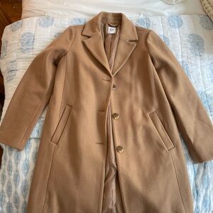 Womens gap tan trenchcoat